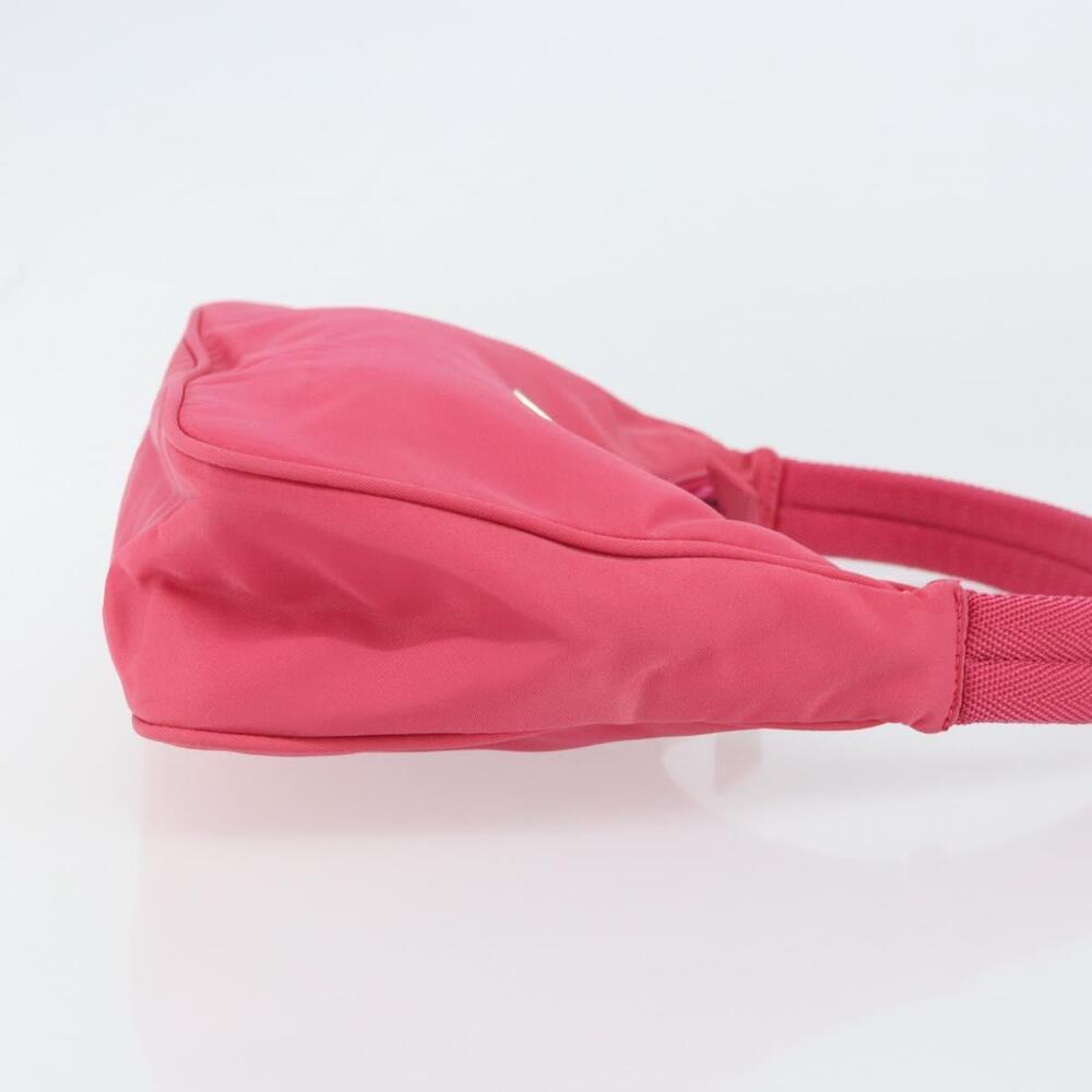 PRADA Hand Pouch Nylon Pink Auth 157315V - Picture 3 of 16